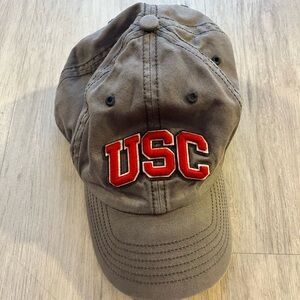USC red and grey team Trojan hat
